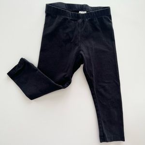 H&M Black Leggings 18M